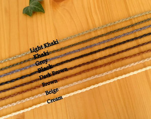 Handmade Macrame Turquoise <b>Necklace</b> Teardrop Pendant Brown Cord Boho <b>Statement</b> Healing Jewelry Wholesale Gift - Product Image 3