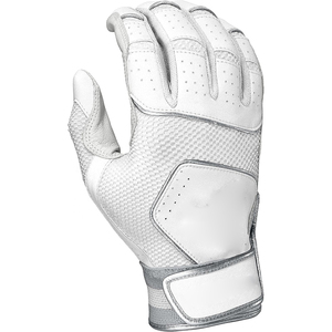 MADNI LEATHER INDUSTRIES Leather/PU <b>Baseball</b> Batting <b>Gloves</b>-Eco-Friendly Wrist Support Hook Loop Closure Adult Sizes S-XXL - Product Image 4