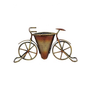 Metal <b>Cycle</b> Pen Holder <b>Stand</b> Decorative Miniature Bicycle Showpiece for Home Office Tabletop Living Room Bedroom Gift - Product Image 1