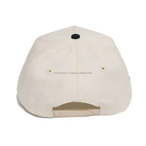 Gorra de béisbol estructurada con borde curvo de 5 paneles de alta calidad, impresión personalizada, estilo americano, patrón Dobby, tela de goma, venta al por mayor - Product Image 4