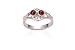 Anillo Boho de Granate, Piedra de Nacimiento de Enero, Hecho a Mano en Plata de Ley 925, Regalo Perfecto de Aniversario o Cumpleaños para Ella, Piedra de Granate de Enero - Product Image 5