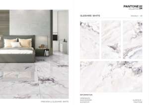 กระเบื้องพอร์ซเลนดีไซน์เนอร์ Pantone ขนาดใหญ่ 600x1200 มม. สำหรับตกแต่งผนัง พื้น และผนังภายนอกภายในสไตล์โมเดิร์น - Product Image 4