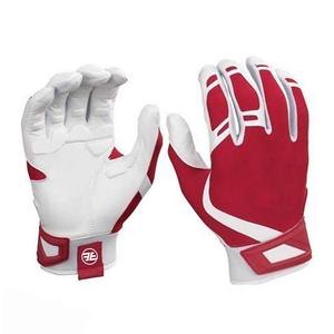 Gants de frappe de baseball ELIXE SPORTS pour adultes, en cuir pleine paume, fermeture auto-agrippante, respirants, légers et durables - Product Image 2