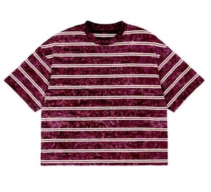 เสื้อยืดลายทางผ้าฝ้ายระบายอากาศดี น้ำหนักเบา สำหรับผู้ชาย รุ่นซัมเมอร์ 2026 ขายส่ง - Product Image 2