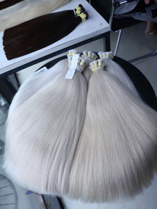 Extensiones de Cabello Humano Vietnamita de Longitud Completa, Precio de Fábrica, 60 cm, 24 Pulgadas, Colores Rubios, 100 Gramos por Paquete - Product Image 5