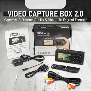 Boîtier de capture vidéo SoundBeast 2.0, mise à l'échelle HD 1080P, enregistre les vidéos VCR VHS Hi8 Camcorder DVD, les vidéos MP4 et les audios MP3 - Product Image 5