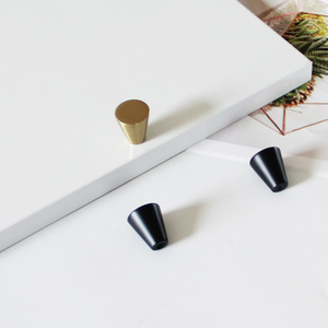 Pomo Cónico de Aleación de Zinc, Moderno y Minimalista, para Muebles de Cocina, Mesitas de Noche y Cajones, Suministro del Fabricante - Product Image 3