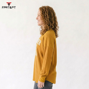 Prix de gros Pull oversize d'automne tricoté de haute qualité, style décontracté, respirant, anti-boulochage, logo personnalisé, Acheter - Product Image 6