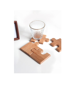 Juego de 4 Posavasos de Madera Personalizados en Diferentes Colores de Madera para Decoración de Mesa de Comedor con un Precio Increíble - Product Image 5