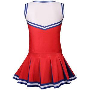 Uniformes de Porristas Personalizados Directo de Fábrica OEM, Material Spandex para Niños, Impresión por Sublimación, Alta Calidad, Envío Rápido - Product Image 5
