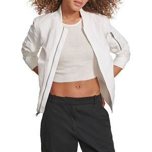 Blouson Bomber Léger Femme en Gros – Manteau Court Sportif Personnalisable pour Femme - Product Image 3