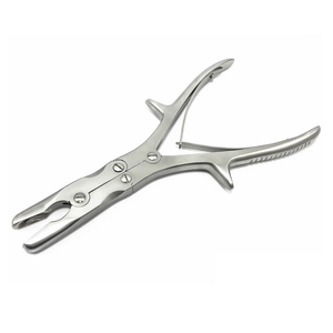 Rongeur à os double action en acier inoxydable de qualité supérieure - Instrument chirurgical réutilisable - Garantie 3 ans - Personnalisable - Product Image 1