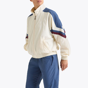 Ensemble survêtement coupe-vent personnalisé pour homme, grande taille, léger, respirant, en polyester et nylon, pour course en extérieur, streetwear, vêtements de sport - Product Image 6