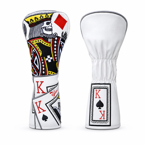 Custom PU Leather <b>Golf</b> Driver Head Cover OEM ODM <b>Golf</b> Club Headcover Manufacturer Personalized Embroidered Driver Cover - Product Image 2