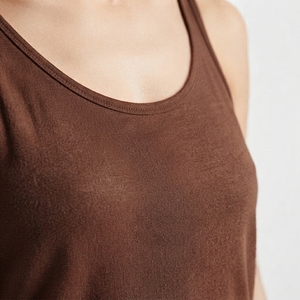 Top Casual sin Mangas para Mujer, Cuello Redondo, Top de Uso Diario, Suministro al por Mayor, Fabricante OEM ODM - Product Image 5