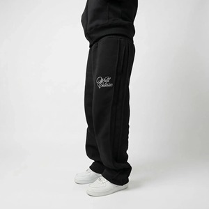 Black Hooded <b>Zip</b>-Up Casual Breathable <b>Sweatshirt</b> Full Sleeve Solid Color 100% Cotton Regular Fit Autumn Wear Side Pockets - Product Image 3