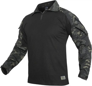 Camisa de Pesca PFG para Hombre, Manga Larga, Protección Solar UPF 50, Impermeable, Transpirable, Estampada, Poliéster y Spandex, 180g, Sólida - Product Image 6
