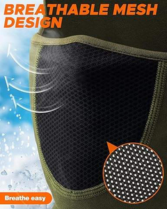 Máscara de Esquí Unisex Personalizable 100% Acrílica, Duradera, con Etiqueta Privada, Cubre Rostro, Balaclava Transpirable para Exteriores - Product Image 5