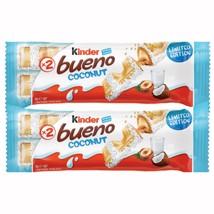 Ofertas al por mayor muy económicas: Chocolate Kinderr Bueno Coconut Edición Limitada 30x39g al por mayor para exportación a precio económico. - Product Image 2