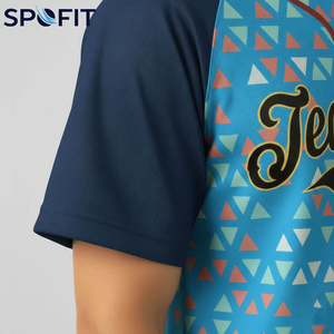 Personaliza tu Camiseta Deportiva de Béisbol con Nombre y Números de Equipo, 100% Poliéster Transpirable, Impresión por Transferencia de Calor - Product Image 5