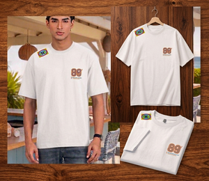 Camisetas Personalizables de Alta Calidad para Hombre, Tejidas con Hilo Teñido de 260 Gramos, 100% Algodón, Impresión Serigráfica - Product Image 5