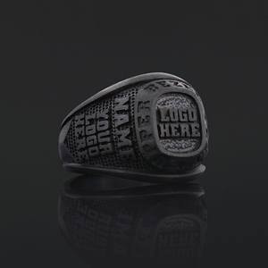 Anillo Escolar BOJ 021 Personalizado de Plata con Diamantes, Anillo de Graduación Universitario Unisex, Regalo para Fiestas y Ocasiones Especiales, Precio Bajo - Product Image 5