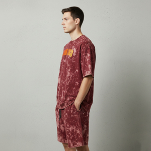 Conjunto de 2 Piezas para Hombre, Estilo 2026, Cuello Redondo, Estampado Sólido, Logotipo Personalizado, Ecológico, Transpirable, Corte Holgado, 100% Algodón, Estilo Hip Hop - Product Image 5