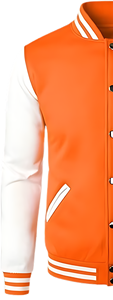เสื้อแจ็คเก็ตฮู้ดดีไซน์วาร์ซิตี้ผ้าวูลผสมแบบมีสไตล์ แต่งซิปหน้า แขนเสื้อแบบริบ  ลายการ์ตูนเรขาคณิตบนผ้าแคนวาสด้านหน้า - Product Image 4