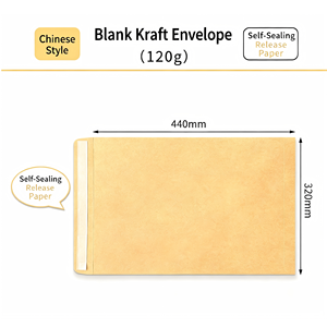 Bolsas de papel kraft nuevas OEM de 9 colores con impresión laminada, tipo sobre, dimensiones personalizables, de Vietnam, en embalaje de cartón. - Product Image 5