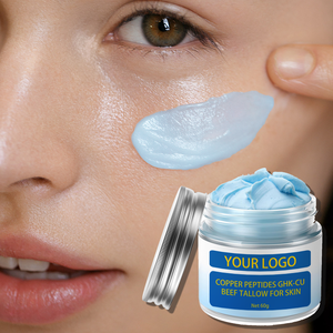 Crème Hydratante Naturelle Visage et Corps au Suif de Bœuf GHK-Cu, Peptides de Cuivre, Miel de Manuka et Vitamine E – Antioxydante et Hydratation Profonde – Marque Blanche - Product Image 3