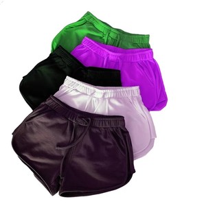 Shorts décontractés pour femmes en gros, taille haute, mélange de coton, style streetwear tendance, logo personnalisé, commande en gros OEM, coupe tendance - Product Image 1
