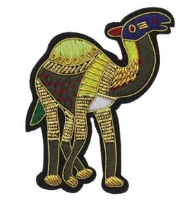 Écussons personnalisés haut de gamme pour événements et cadeaux promotionnels |   Badges aimantés brodés à la main avec fil doré pour promotions, cérémonies, cadeaux d'entreprise - Product Image 2