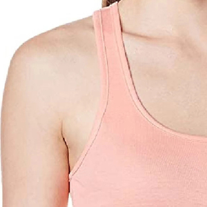 Comfortable Women's Tank <b>Top</b>-High Quality 100% Cotton Breathable Slim Fit Fitness Wear with Knitted Solid Color Breathable Fit - Product Image 5