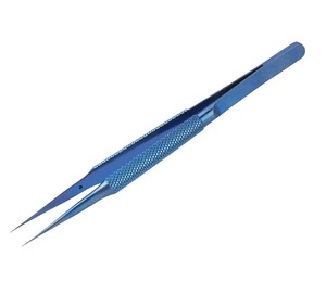 Pinzas Profesionales de Punta Fina, Material de Titanio Biocompatible, Mandíbula Lisa, Herramientas de Microcirugía, Serializables - Product Image 4