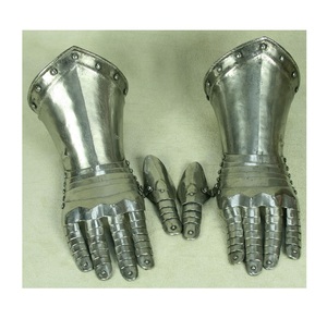 Auténticas Guantes Metálicas Medievales, Protección para las Manos, Diseñadas para Festivales Históricos, Exhibiciones de Guerreros y Uso en Disfraces - Product Image 6