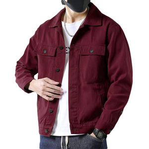 Lightweight Mens Denim Jacket Thick Durable Cotton Classic Fashionable Style Soft Comfortable Casual And Biker Wear Apparel - Product Image 5