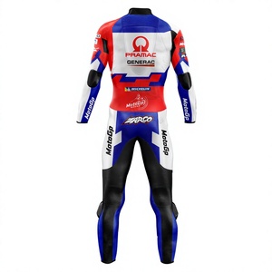 Johan Zarco Rucati Racing Leather Suit 1Pc Cowhide/Kangaroo Moto Track/Riding MotoCp Jumpsuit/Traje para Biker Level 2 Armor - Product Image 2