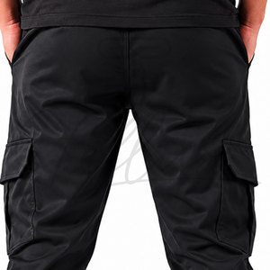 High Quality Breathable Man Trouser Cargo Pant Men Joggers Heavyweight Casual Drawstring Jogger Pants Men - Product Image 3