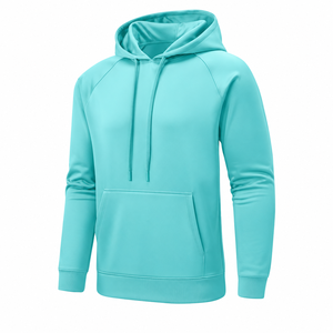 Nouvelle mode, sweat à capuche respirant et coupe-vent en polyester/coton non tissé de 200 grammes, streetwear, double fermeture éclair, logo personnalisé pour - Product Image 4