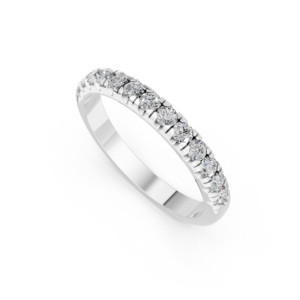 Anillo de Plata 925 con Diamante de Laboratorio para Mujer, Certificado IGI, RJC, ODM, OEM, Fabricante de Joyería Fina Ética, Venta al Por Mayor WB300409 - Product Image 1