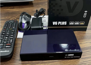 กล่องรับสัญญาณทีวีดิจิตอล Vseebox V6 PLUS ของแท้จากโรงงานสำหรับการสตรีมมิ่งในบ้านอัจฉริยะในสหรัฐอเมริกา รวมถึงโหมด MAX และโหมด PRO - Product Image 3