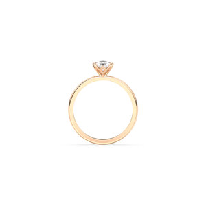 Anillo de Diamante Cultivado en Laboratorio HPHT CVD de 1 Quilate con Corte Pera en Oro Sólido de 14K Hecho a Mano por REYES para Mujer, Certificado por IGI, Joyería Chapada en Rodio - Product Image 6
