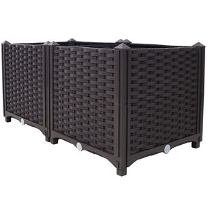 Fioriere in Plastica Autoirriganti Rialzate per Orto, Ideali per Verdure, Fiori, Erbe Aromatiche e Piante Grasse - Product Image 5