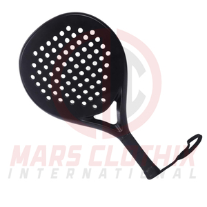Raqueta de Pádel Personalizada en Color Liso para Uso en Exteriores, Raquetas de Pickleball de Fibra de Carbono Disponibles en Todos los Tamaños - Product Image 2