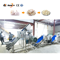 100KG 300KG par heure prix usine 304 ligne de production de traitement d'ail en acier inoxydable commercial ligne de production de pâte d'ail