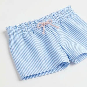 Pantalones Cortos Casuales de Cintura Alta para Mujer y Niños, Pantalones Lisos Suaves de Verano, Ropa al por Mayor para Bebés Niñas y Niños - Product Image 4
