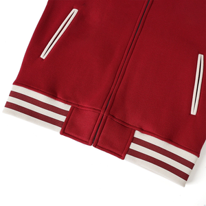 Vestes polaires universitaires personnalisées Delta à fermeture éclair intégrale, style streetwear, avec broderie chenille, coupe-vent, chauffantes, du fabricant spécialisé Greek Wear - Product Image 3