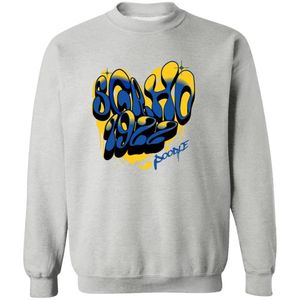 Sudadera de Forro Polar Gris igma Gamma Rho para Mujer, Sudadera con Estampado Gráfico de la Hermandad Griega, Cuello Redondo, Personalizada, Informal, Universitaria - Product Image 1