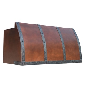 เครื่องดูดควันครัววินเทจขายดี ติดผนัง ดีไซน์แบบเตาผิง ปล่องระบายอากาศ - Product Image 4