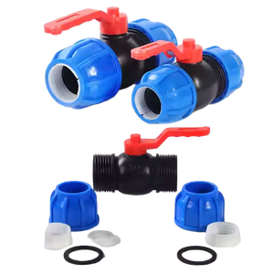 3/4 Inch Pn10 Zuur-En Alkalibestendig Loodgietersmateriaal Corrosiebestendig Watertoevoer Nul Lekkage Pp T-Type Klep - Product Image 5